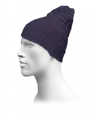 Unisex acrylic  self Designer Cap black